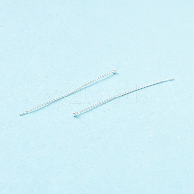 Brass Ball Head Pins KK-WH0058-02D-S-1
