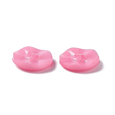Acrylic Sewing Buttons BUTT-E073-C-08-1