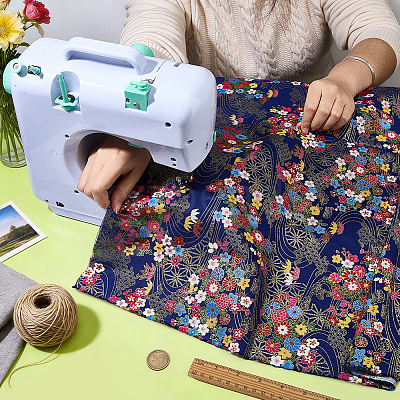 Japanese-style Cotton Fabric DIY-WH0780-30B-1