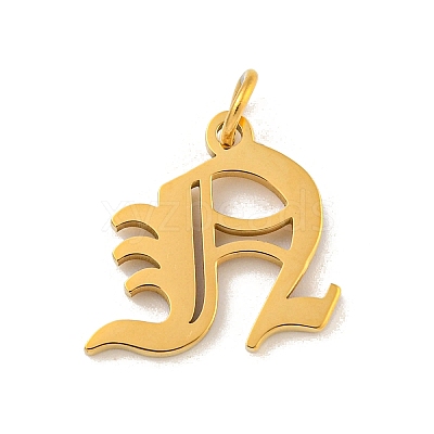 Ion Plating(IP) 304 Stainless Steel Charms STAS-I010-01G-N-1