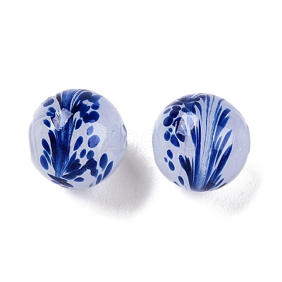 Handmade Lampwork Beads LAMP-T023-03B-05-1