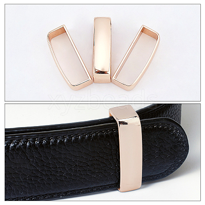 1 Set Alloy Belt Buckle Loop DIY-GF0005-80LG-1