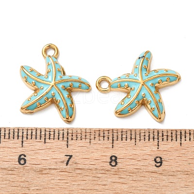 304 Stainless Steel Enamel Pendants STAS-Z193-13G-03A-1