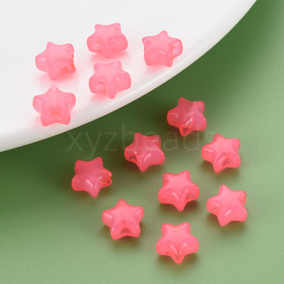 Imitation Jelly Acrylic Beads MACR-S373-45-E09-1