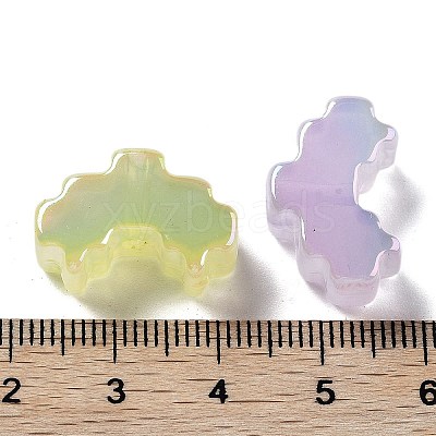 UV Plating Acrylic Beads MACR-K357-06-1