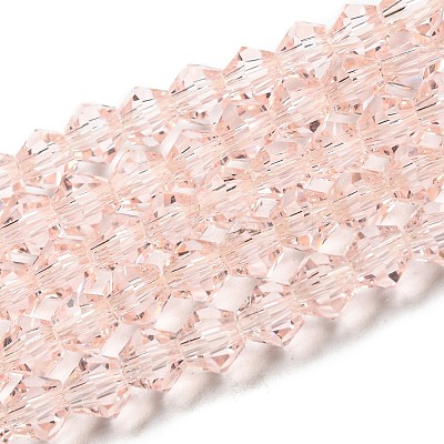 Transparent Glass Beads Strands GLAA-F029-4mm-26-1