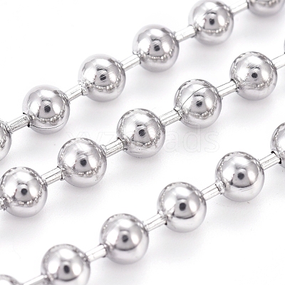 304 Stainless Steel Ball Chains CHS-F009-01E-P-1