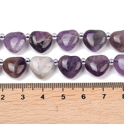 Natural Amethyst Beads Strands G-NH0069-A07-1