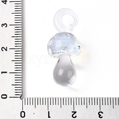 Handmade Lampwork Pendants LAMP-T021-22B-1