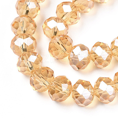 Electroplate Glass Beads Strands LS-EGLA-A034-T4mm-A30-1
