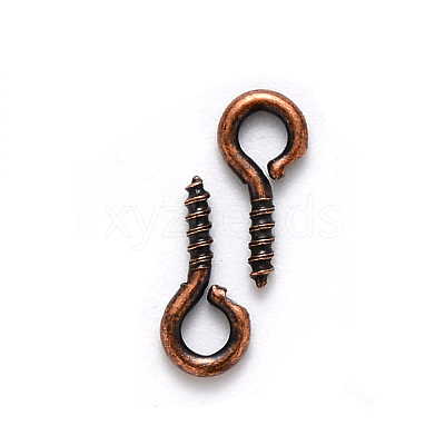 Iron Screw Eye Pin Peg Bails X-IFIN-E561Y-R-1