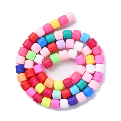 Handmade Polymer Clay Bead Strands CLAY-ZX006-01K-1