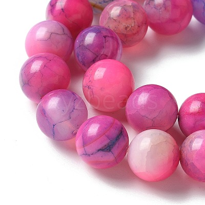 Natural Agate Beads Strands G-NH0001-G02-01-1