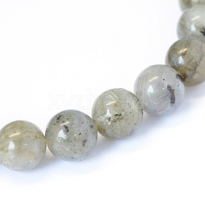 Natural Labradorite Round Bead Strands X-G-E334-4mm-19-1