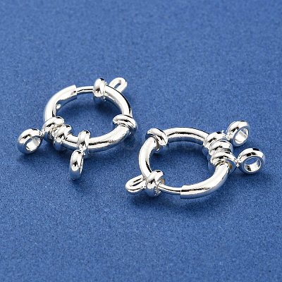304 Stainless Steel Spring Ring Clasps STAS-G190-17S-D-1