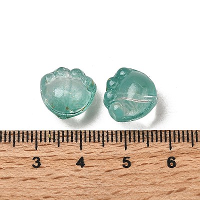 Transparent Glass Beads GLAA-D304-02E-1