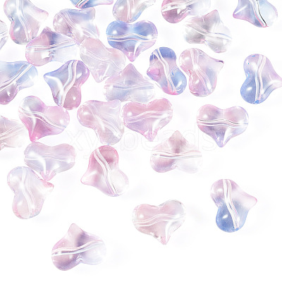 30Pcs Transparent Glass Beads GLAA-TADJ0001-02A-1