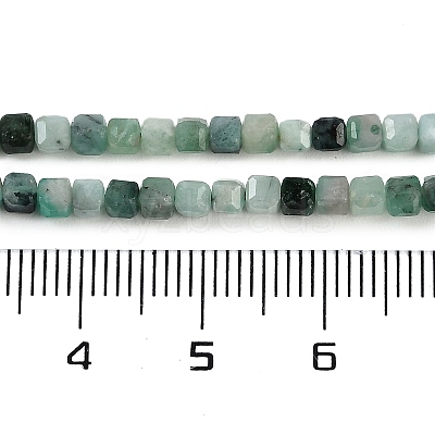 Natural Emerald Beads Strands G-P553-E04-02-1