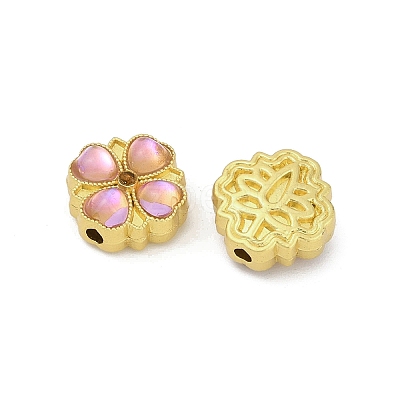 Alloy Resin Rhinestone Beads PALLOY-D369-20MG-04-1