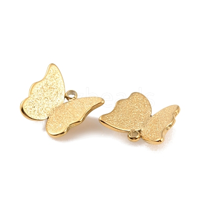 Ion Plating(IP) 304 Stainless Steel Charms STAS-D051-23G-1