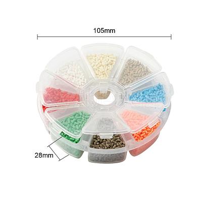 8000Pcs 8 Colors Handmade Polymer Clay Sprinkles CLAY-YW0001-13C-1