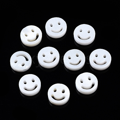 Natural Freshwater Shell Beads SHEL-N003-17D-01-1