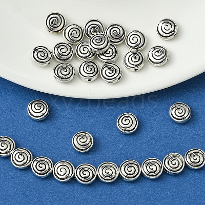 30Pcs Tibetan Style Alloy Beads TIBEB-FS0001-12-1