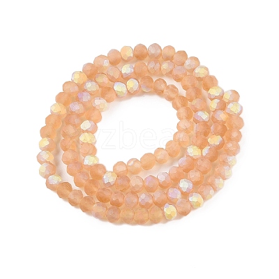 Transparent Glass Beads Strands LS-EGLA-A044-T3mm-MB23-1