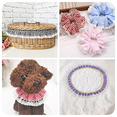 12.5 Yards Polyester Pleated Ribbon OCOR-TA0003-84D-1