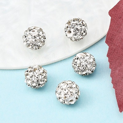 Pave Disco Ball Beads RB-H258-8MM-001-1