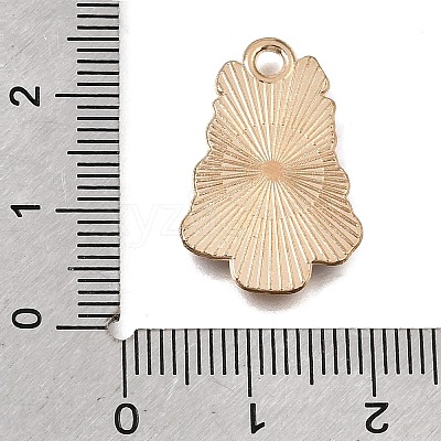Alloy with Pink Enamel Pendants AL-CBA9E11-04KCG-02A-1