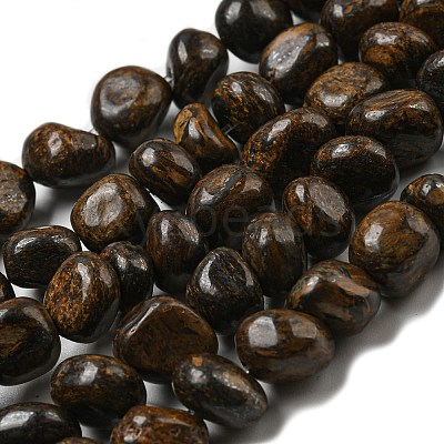 Natural Bronzite Beads Strands G-D081-A11-01-1