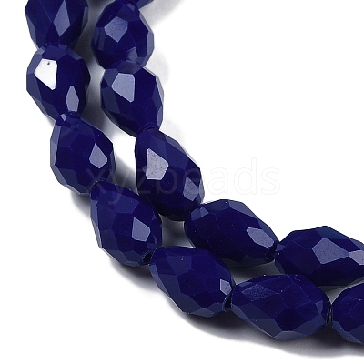 Opaque Solid Color Beads Strands EGLA-N013-P4mm-D03-1