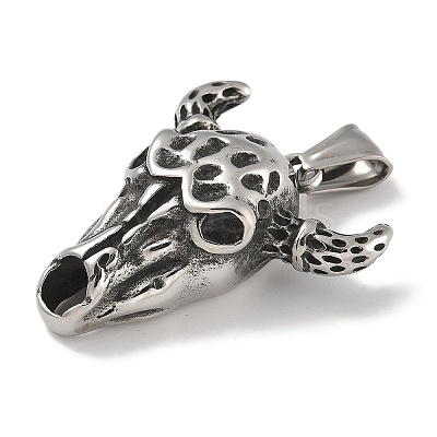 304 Stainless Steel Pendants STAS-Z097-05AS-1