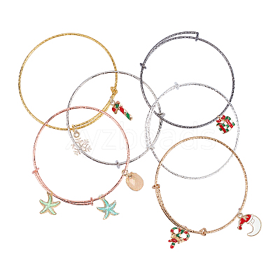 Adjustable Iron Bangle Making BJEW-CA0001-01-1