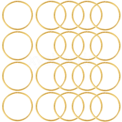 Iron Open Jump Rings FIND-SP0002-63E-1