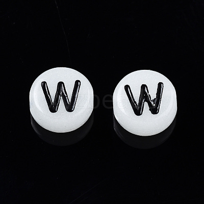Acrylic Beads SACR-S273-29W-1
