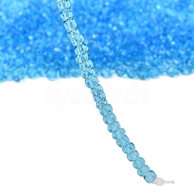 FGB 8/0 Grade A Round Glass Seed Beads SEED-Q006-3mm-F16-1