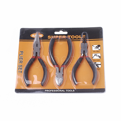 45# Carbon Steel Jewelry Plier Sets PT-T001-05-1