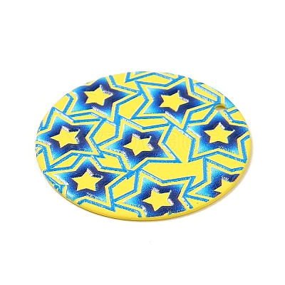 Spray Painted Iron Pendants IFIN-MSMC010-12-1
