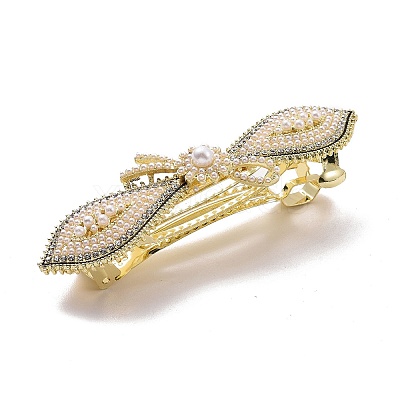Alloy Crystal Rhinestone Hair Barrettes LS-PHAR-D011-03LG-1