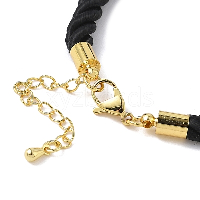 5MM Nylon Twisted Cord Necklace Making FIND-G096-01G-19-1