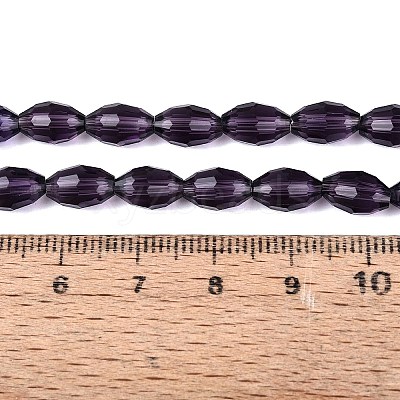 Transparent Glass Beads Strands GLAA-N071-01A-A20-1