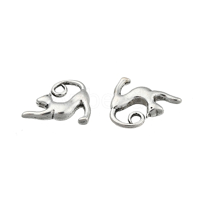Tibetan Style Alloy Kitten Pendants LS-TIBEP-A22092-AS-LF-1