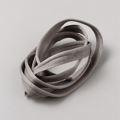 Flat Polyester Elastic Lip Trim Cord EW-WH0014-06D-1