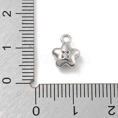 Brass Micro Pave Cubic Zirconia Pendants LS-KK-D283-19P-1