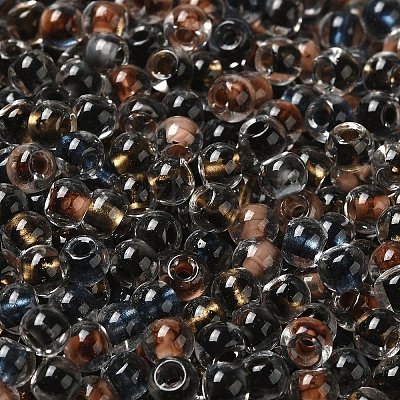 Transparent Glass Round Seed Beads SEED-B001-05A-01-1