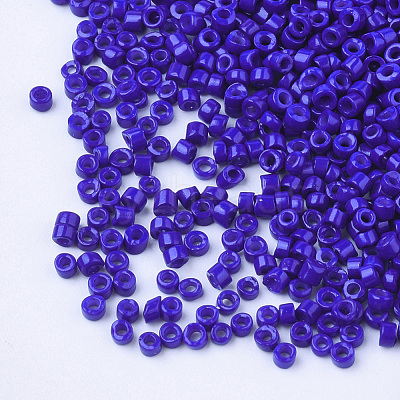 Glass Cylinder Beads SEED-Q036-01A-D01-1