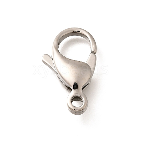 316 Stainless Steel Lobster Claw Clasps STAS-D288-09P-1