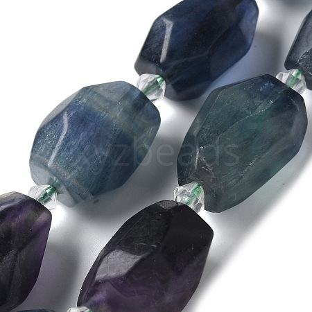 Natural Fluorite Beads Strands G-H095-A06-01-1